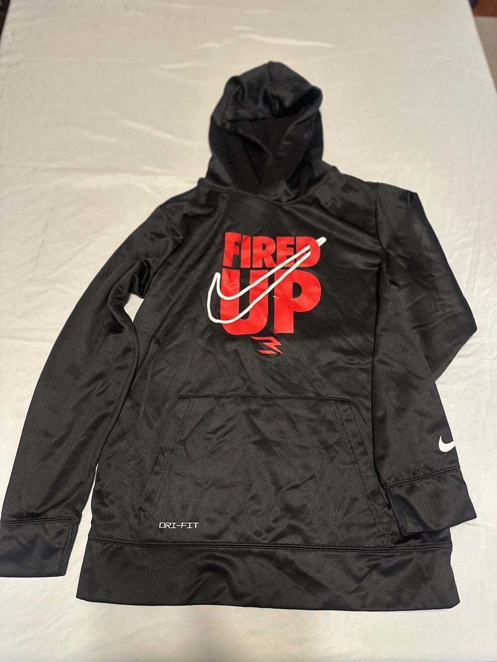 3BRAND by Russell Wilson Nike Boys Fired Up Therma-FIT Pullover Hoodie